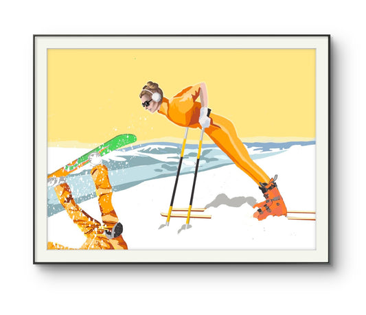 "Yellow Gaper" by Norwegian painter Edvarda Braanaas