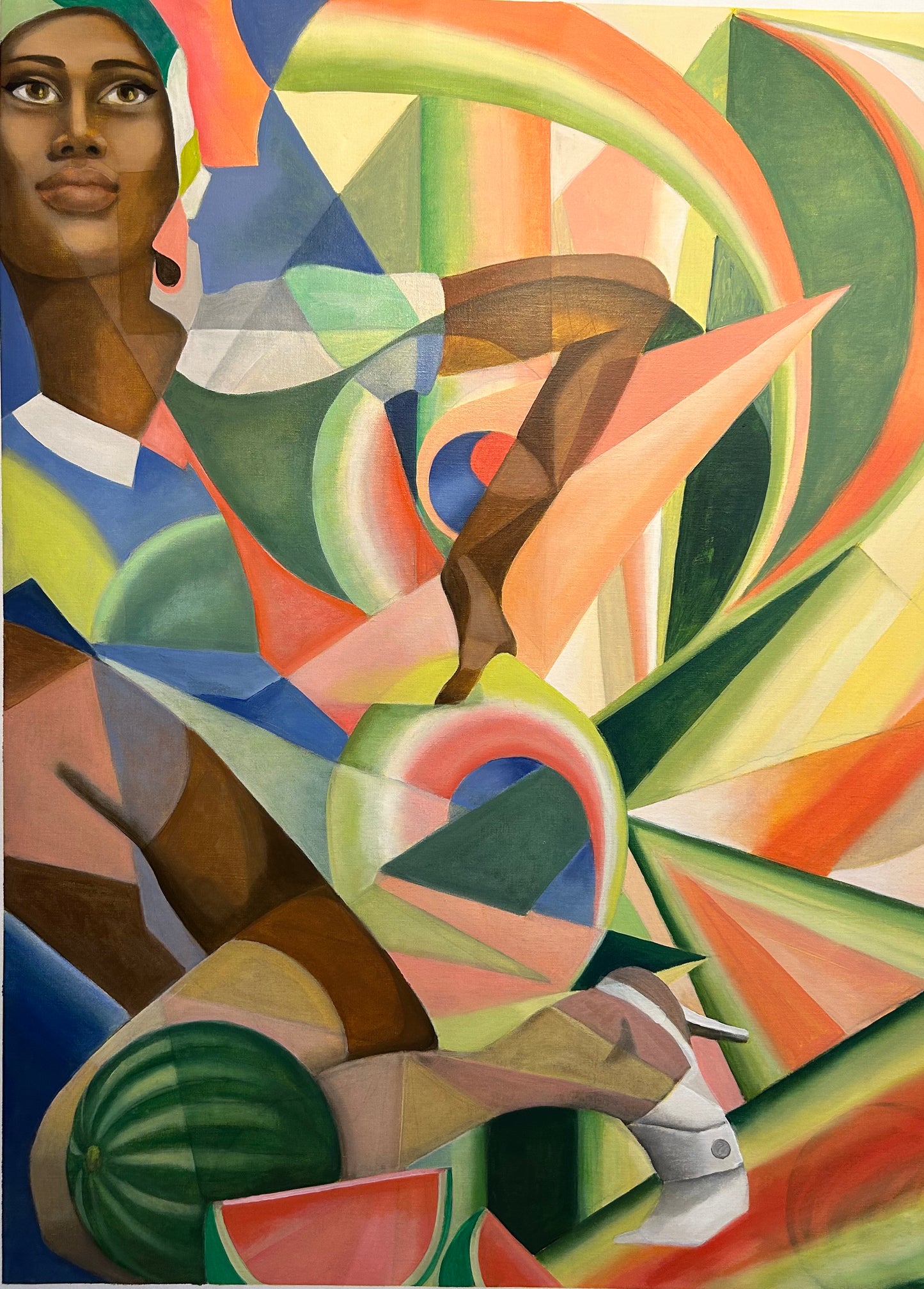 "Bella Balla" painting by Norwegian artist Edvarda