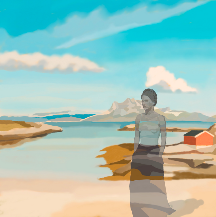 "Edvarda", artwork by Norwegian artist Edvarda 