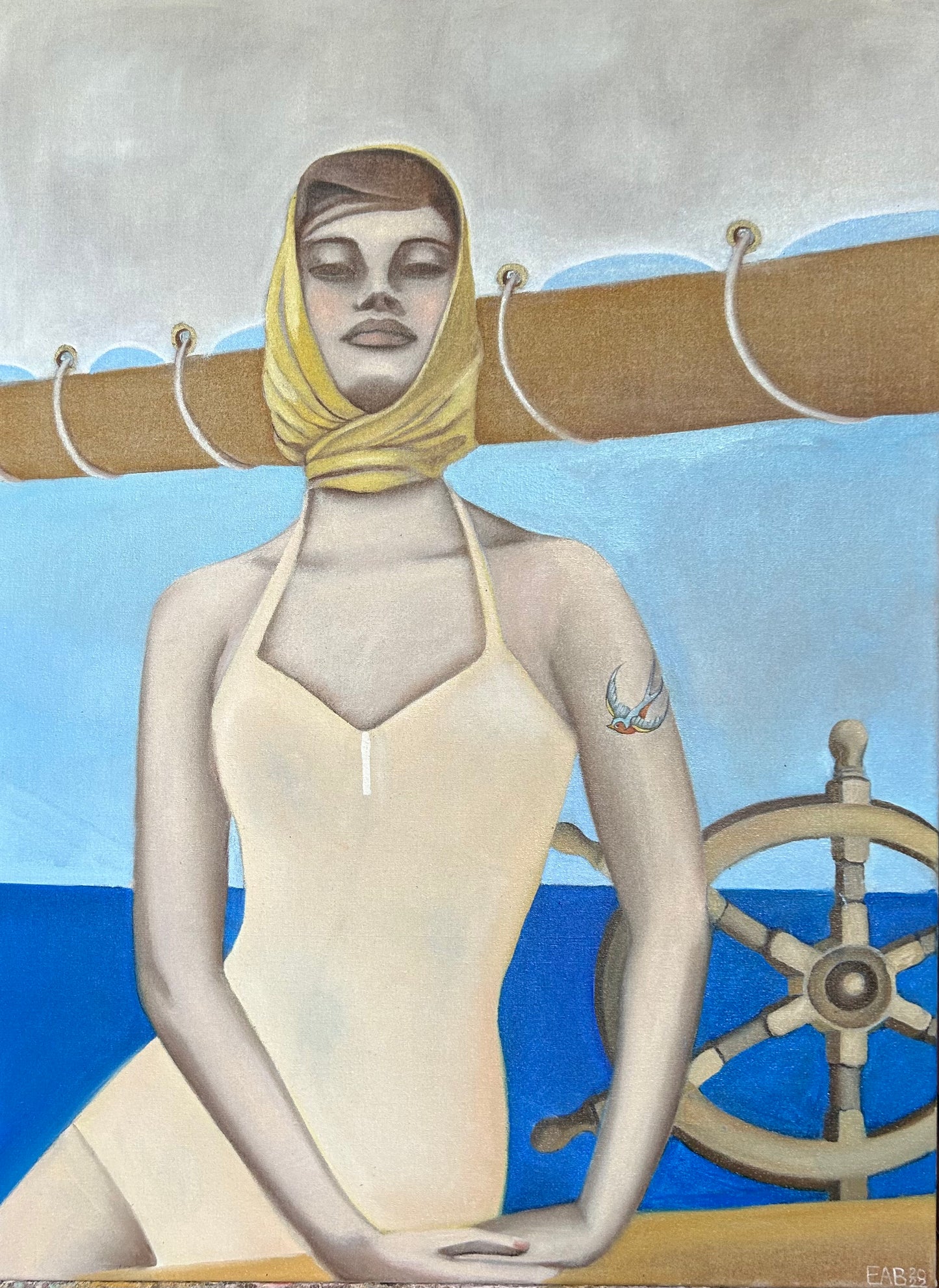 Woman at the Helm