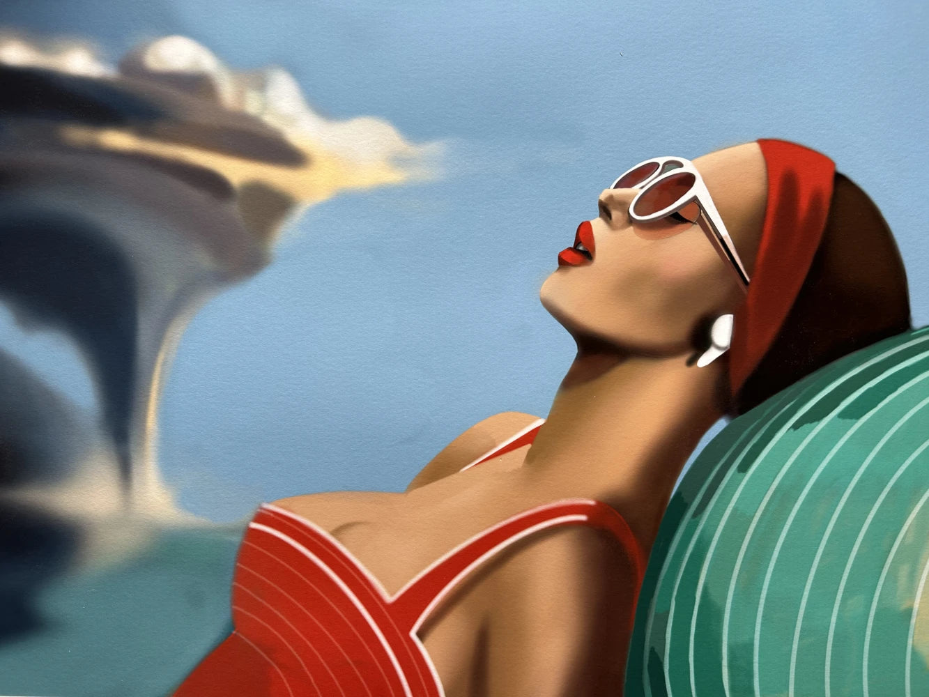 Banner image of "Tornado" by the Norwegian artist Edvarda Braanaas 