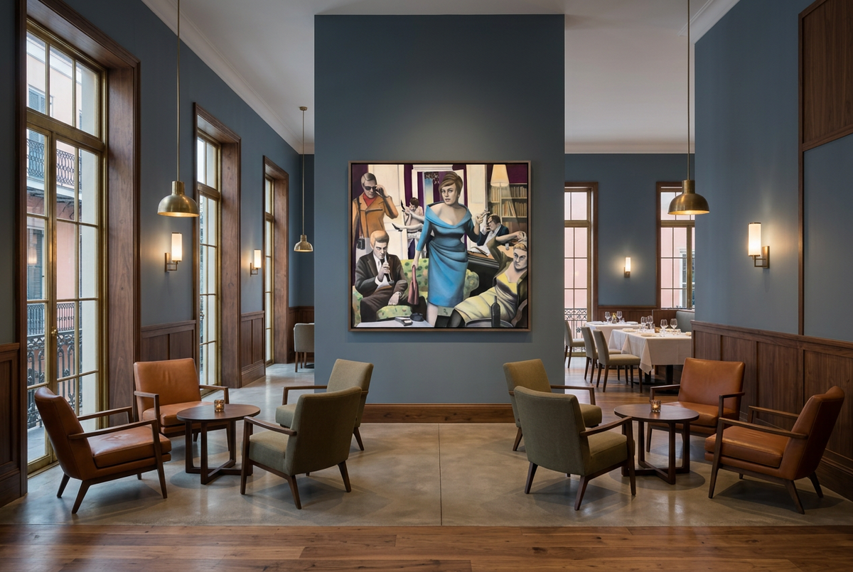 Hello It’s Me i en romslig restaurantlounge