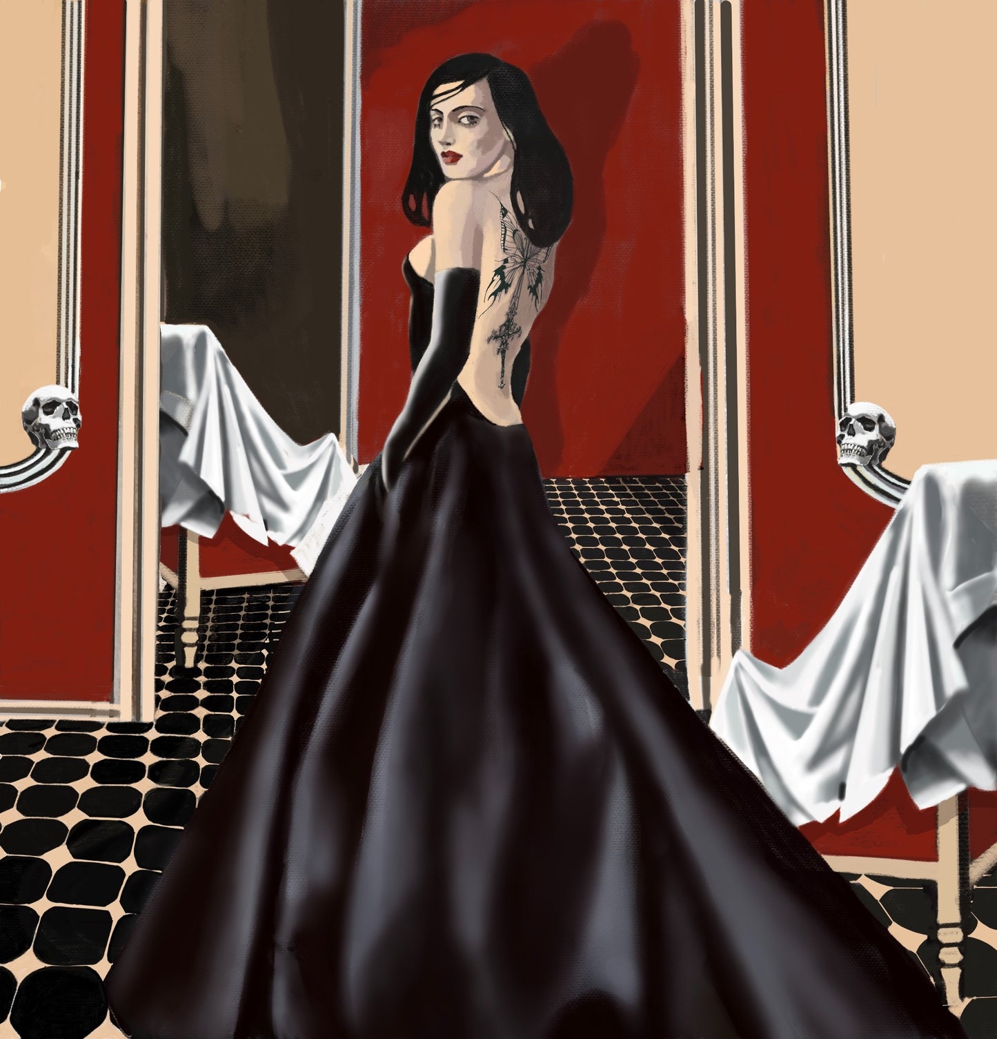 Dance Macabre. Dance of the dead.